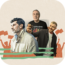 Three men